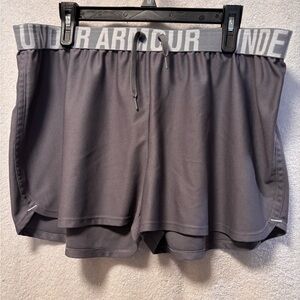 Under Armour Gray Athletic Shorts